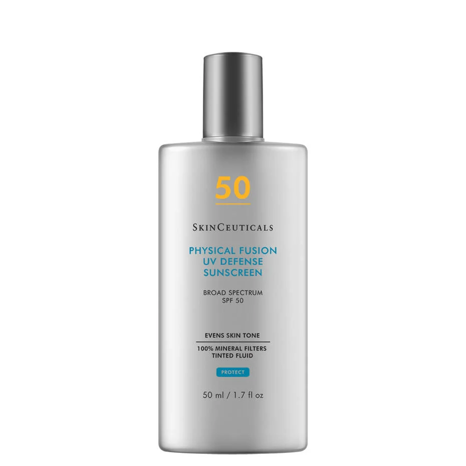 PhysicalFusion Physical Fusion UV Defense SPF 50 - Lightweight, Tinted Mineral Sunscreen - Image 1